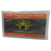 Toalha Interfolha Branco ll PCT c/ 1000 FHS